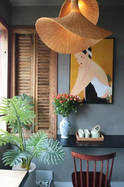 Indochine Rooftop room with balcony and ancient street view, 3' to Beer Street Tạ Hiện – Photos 10